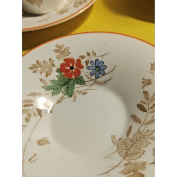 Rare Vintage Shelley Art Deco Cup and Saucer: Hand Painted REG#781613 - Picture 13 of 16